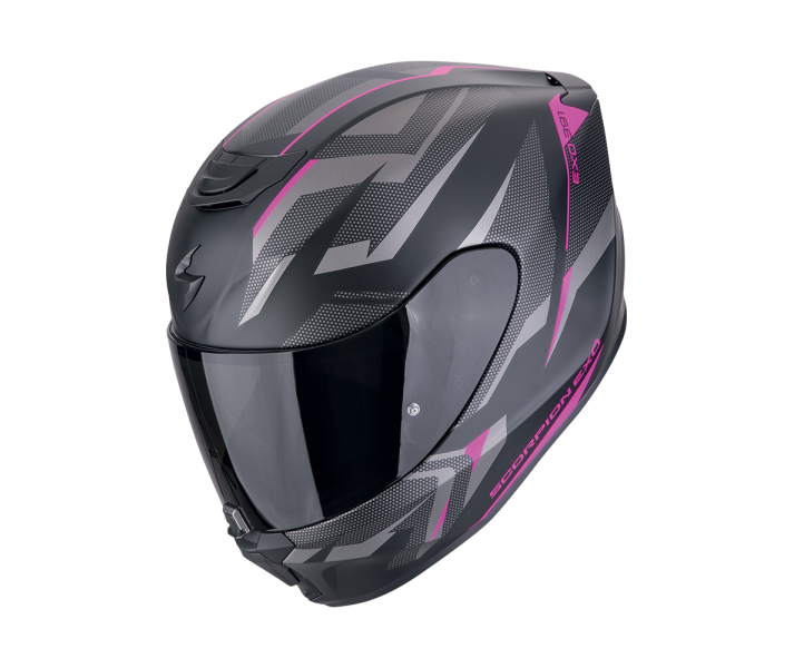 Casco Scorpion Exo-391 Aaxo Negro Mate Rosa |139-474-71|