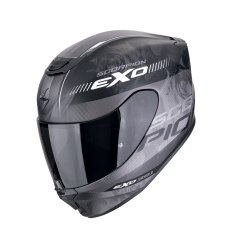 Casco Scorpion Exo-391 Ava Negro Mate Plata |139-477-159|