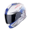 Casco Scorpion Exo-491 Run Blanco Azul |48-101-74|