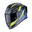 Casco Scorpion Exo-R1 Evo Carbon Air Runner Negro Azul Amarillo Fluor