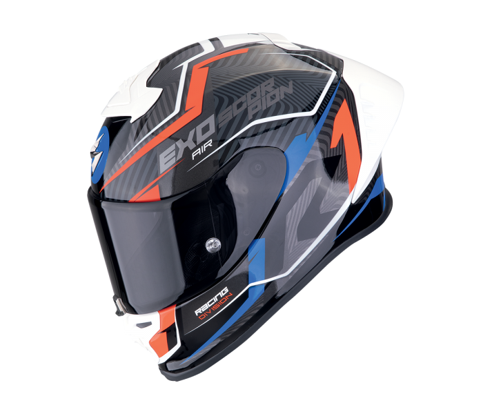 Casco Scorpion Exo-R1 Evo II Air Coup Negro Rojo Azul |111-442-258|