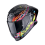 Casco Scorpion Exo-R1 Evo II Air Savage Negro Azul Rosa |111-505-369|