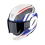 Casco Scorpion Exo-Tech Evo Furio Blanco Rojo Azul |118-210-359|