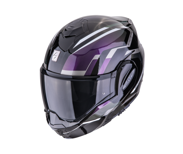 Casco Scorpion Exo-Tech Evo Furio Negro Camaleon |118-210-38|