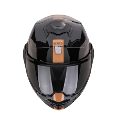 Casco Scorpion Exo-Tech Evo Traveller Negro Cobre |118-478-354|