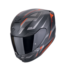 Casco Scorpion Exo-391 Aaxo Negro Mate Rojo |139-474-24|