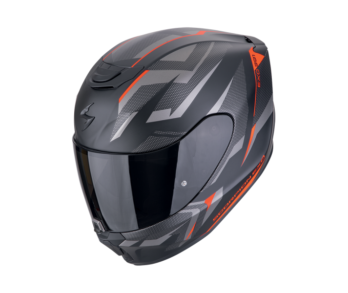 Casco Scorpion Exo-391 Aaxo Negro Mate Rojo |139-474-24|