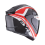 Casco Scorpion Exo-1400 Evo II Carbon Air Enko Negro Rojo Blanco |140-484-101|