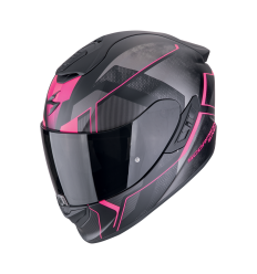 Casco Scorpion Exo-1400 Evo II Air Intensio Negro Mate Rosa |140-486-179|