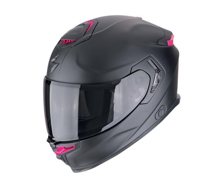 Casco Scorpion Exo-Gt Sp Air Solid Negro Mate Rosa |150-100-179|