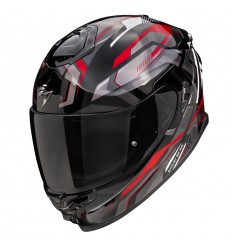 Casco Scorpion Exo-Gt Sp Air Augusta Negro Gris Rojo |150-465-339|