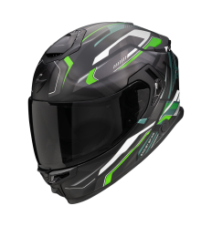 Casco Scorpion Exo-Gt Sp Air Augusta Negro Mate Gris Verde |150-465-341|