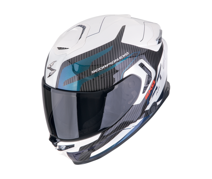 Casco Scorpion Exo-Gt Sp Air Flex Blanco Camaleonte |150-479-73|