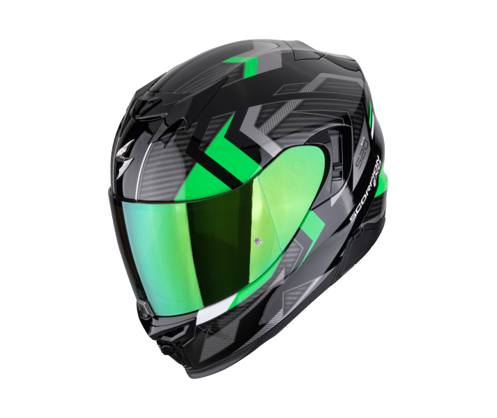 Casco Scorpion Exo-520 Evo Air Sensus Negro Verde |172-500-69|