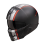 Casco Scorpion Exo-Combat II Lord Negro Mate Rojo |182-471-24|