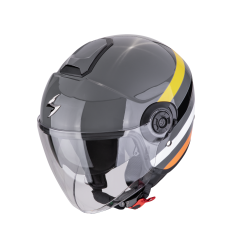 Casco Scorpion Exo-City II Bee Gris Amarillo Negro |183-423-350|