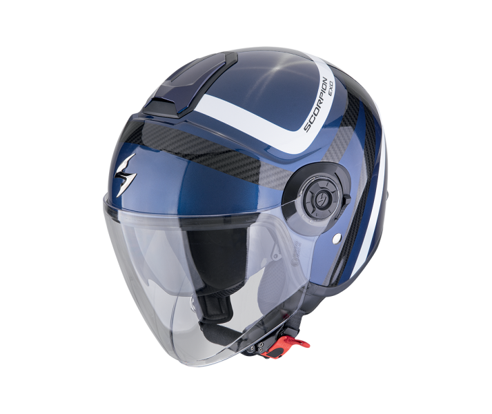 Casco Scorpion Exo-City II Riva Azul Negro |183-488-358|