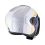 Casco Scorpion Exo-City II Blur Blanco Plata Amarillo |183-496-362|