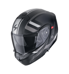 Casco Scorpion Exo-930 Evo Ardens Negro Mate Plata |194-501-159|