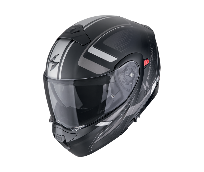 Casco Scorpion Exo-930 Evo Ardens Negro Mate Plata |194-501-159|