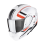 Casco Scorpion Exo-930 Evo Ardens Blanco Mate Negro Rojo |194-501-292|