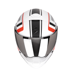 Casco Scorpion Exo-930 Evo Ardens Blanco Mate Negro Rojo |194-501-292|