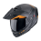 Casco Scorpion Adx-2 Lewis Negro Mate Naranja |89-504-168|