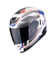 Casco Scorpion Exo-520 Evo Air Lena Blanco Perla Azul |172-499-126|