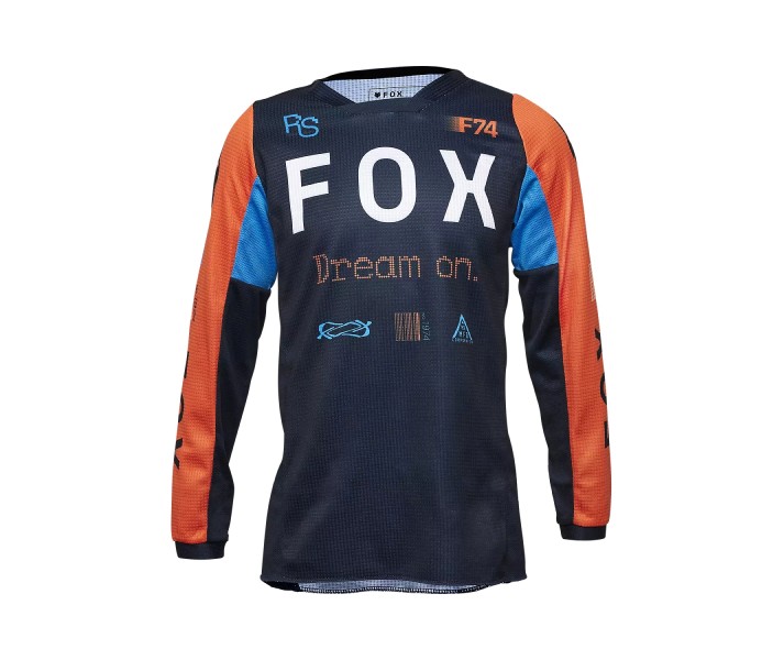 Camiseta Fox Infantil 180 Race Spec Azul Medianoche |33050-329|