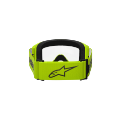 Máscara Alpinestars Vision 3 Wordmark Amarillo Fluor Transparente |5103325-5038|