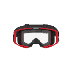 Máscara Alpinestars Vision 8 Luar Rojo Negro Transparente |5103425-3113|