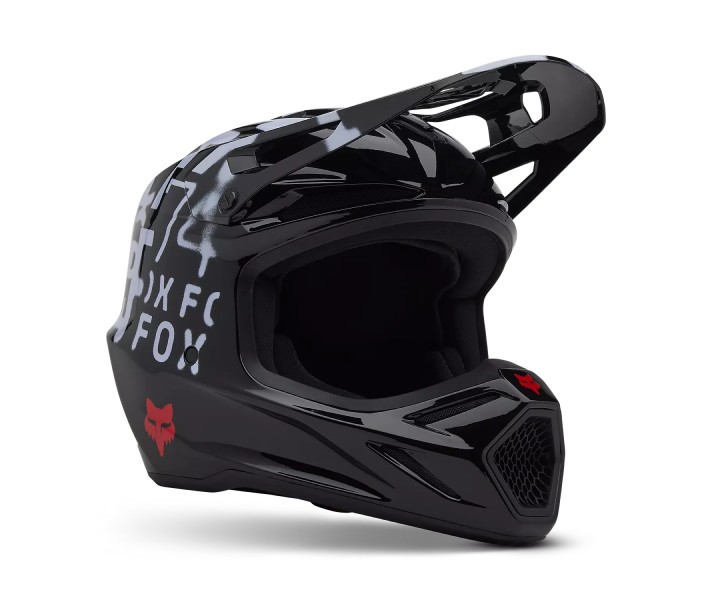 Casco Fox V3 Seventy4 Negro |33122-001|