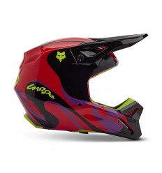 Casco Fox V1 Emotion Rojo Fluor |33123-110|