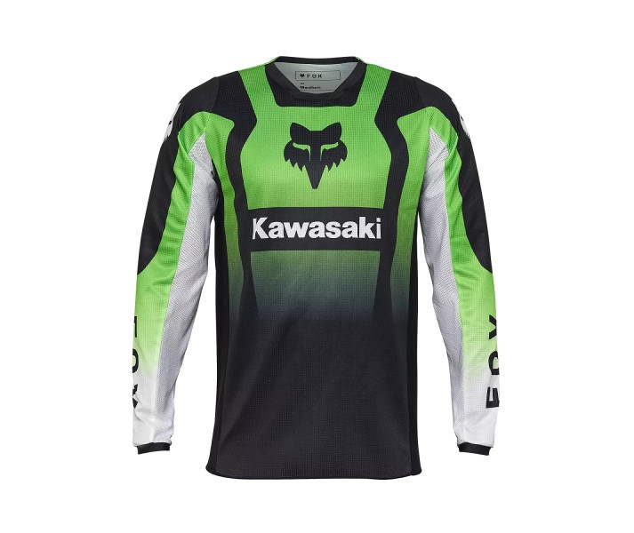 Camiseta Fox 180 Kawasaki Verde Fluor |33011-395|