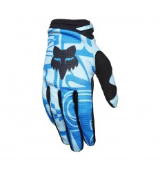 Guantes Fox Mujer 180 Race Spec Azul Claro |33032-116|