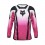 Camiseta Fox Infantil Girls 180 Lean Negro Rosa |33054-285|