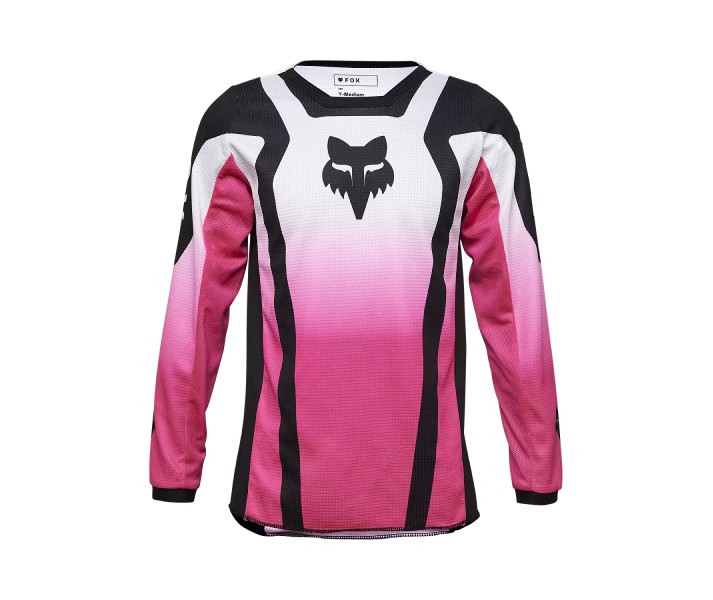 Camiseta Fox Infantil Girls 180 Lean Negro Rosa |33054-285|