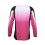 Camiseta Fox Infantil Girls 180 Lean Negro Rosa |33054-285|