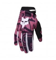 Guantes Fox Infantil Girls 180 Race Spec Rosa |33041-434|