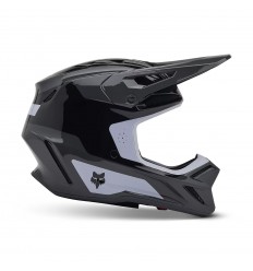 Casco Fox Infantil V3 Impression Gris Oscuro |36117-330|