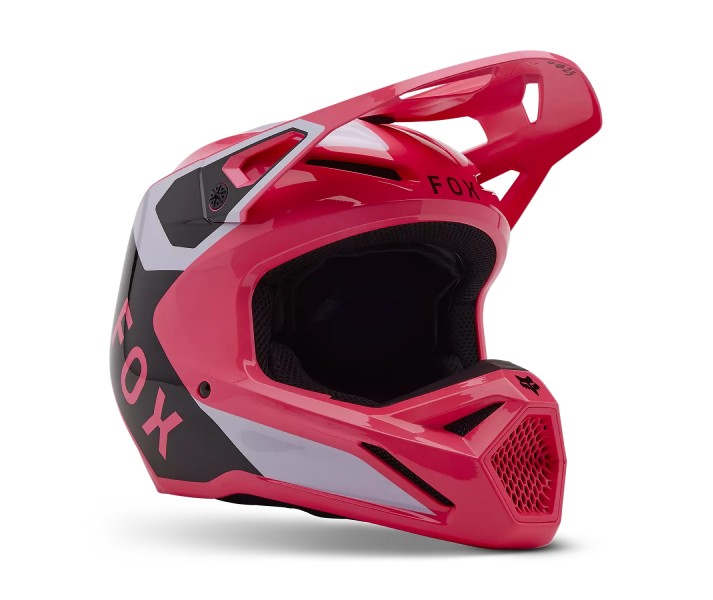 Casco Fox Infantil V1 Lean Rosa |33046-170|