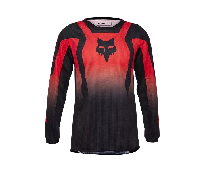 Camiseta Fox Infantil 180 Lean Rojo Fluor |33049-110|