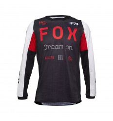 Camiseta Fox Infantil 180 Race Spec Rojo Fluor |33050-110|