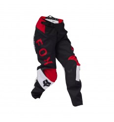 Pantalón Fox Infantil 180 Race Spec Rojo Fluor |33131-110|