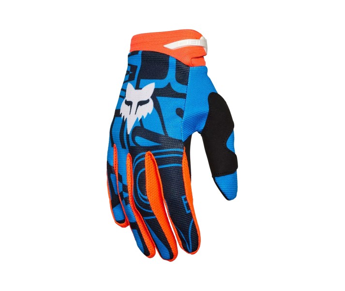 Guantes Fox Infantil 180 Race Spec Azul |33126-188|