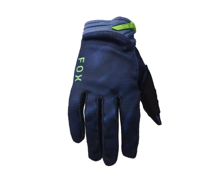 Guantes Fox Infantil 180 Taunt Azul Marino |32037-007|