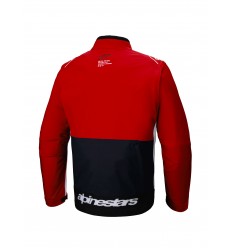 Chaqueta Alpinestars Lite-Dura Softshell Negro Brillo Rojo Blanco |3700225-1342|