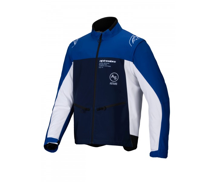 Chaqueta Alpinestars Lite-Dura Softshell Azul Brillo Blanco |3700225-7174|