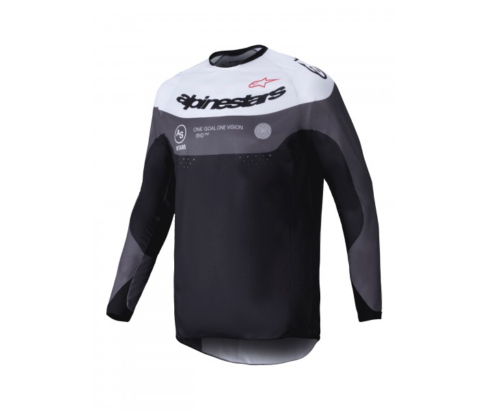 Camiseta Alpinestars Pro-Dura Negro Blanco |3760125-1417|