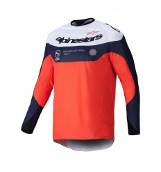 Camiseta Alpinestars Pro-Dura Azul Naranja Blanco |3760125-7162|